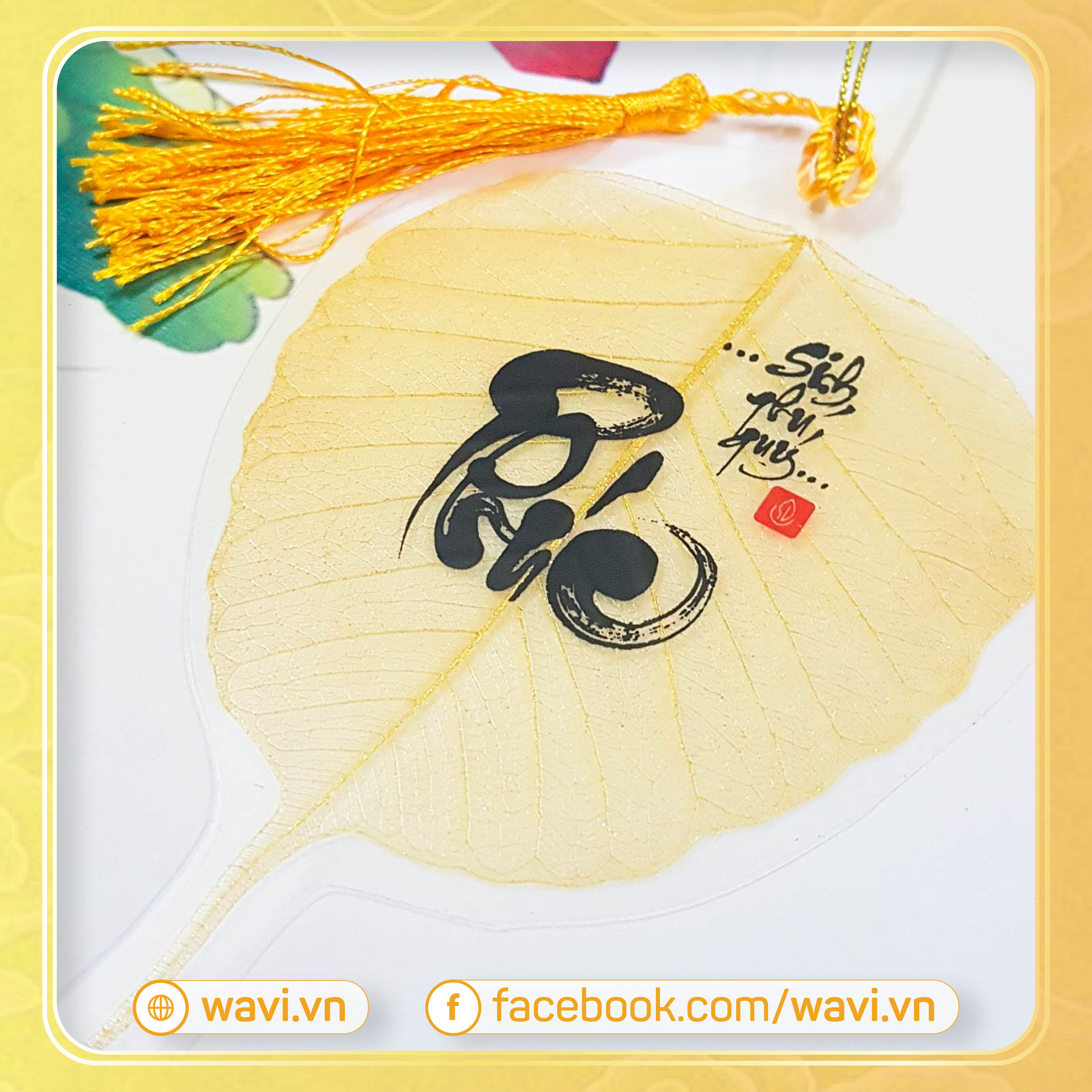 LÁ BỒ ĐỀ THƯ PHÁP